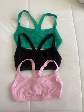 Set of 3 Colsie Bralettes